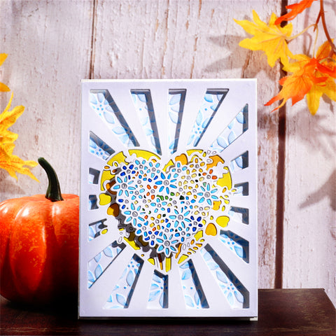Inlovearts 9 Types of Warming Heart Decor Dies