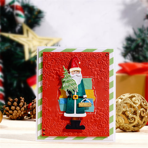 Inlovearts Santa Claus with Gifts Cutting Dies