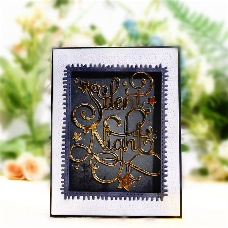Inlovearts "Silent Night" Word Metal Cutting Dies