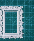 Lace Floral Frame Decor Dies - Inlovearts