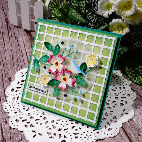 Inlovearts 7Pcs Small Pieces Flowers Cutting Dies