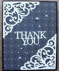 Flower Frame Corner Decor Dies - Inlovearts