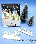 Tree and Village Scenes Dies - Inlovearts