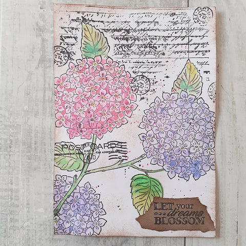 Inloveartshop Leaves Flowers Series Dies with Stamps Set