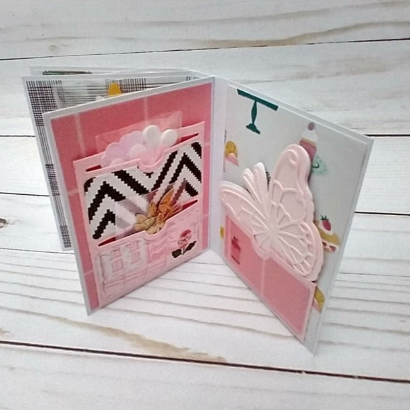 Inlovearts Creative Foldable Wallet Frame Dies