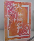 Corner Flower Frame Dies - Inlovearts