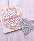 Hollow Heart Decor Dies - Inlovearts