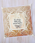 Lace Frame Flower Background Dies - Inlovearts