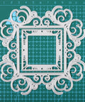 Lace Frame Flower Background Dies - Inlovearts