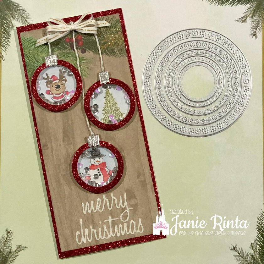 Stackable Circle Hollow Daisy Frame Dies – Inlovearts