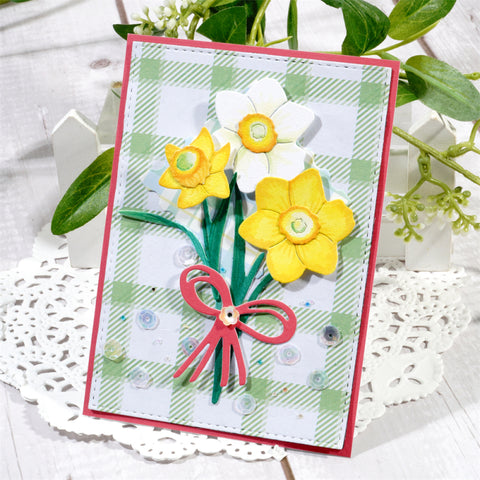 Inlovearts Bouquet of Flowers Cutting Dies