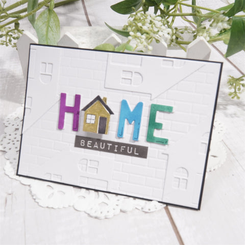 Inlovearts "HOME" Word Cutting Dies