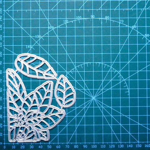 Inlovearts Hollow Leaves Border Metal Cutting Dies