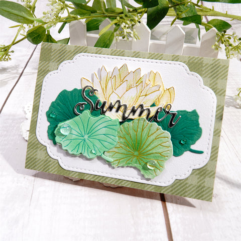 Inlovearts Lotus Cutting Dies