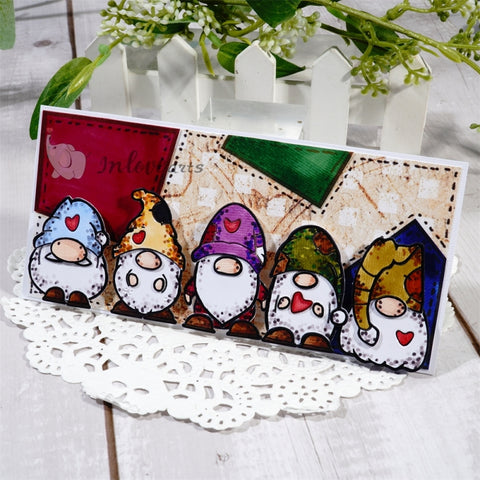 Inlovearts Lovely Gnomes Cutting Dies