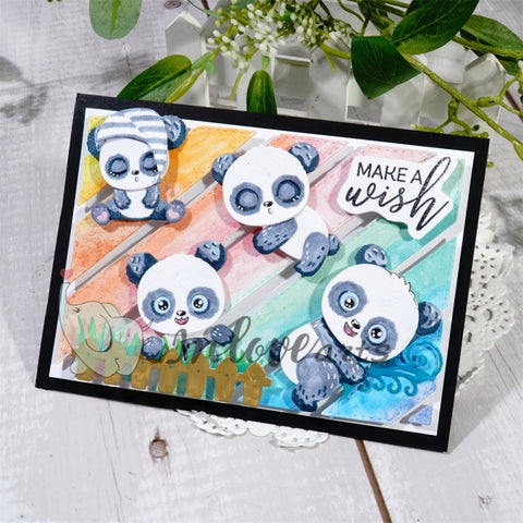 Inlovearts Lovely Panda Cutting Dies