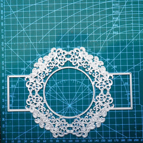 Inlovearts Luxury Lace Border Cutting Dies