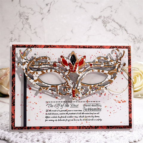Inlovearts Masquerade Mask Cutting Dies