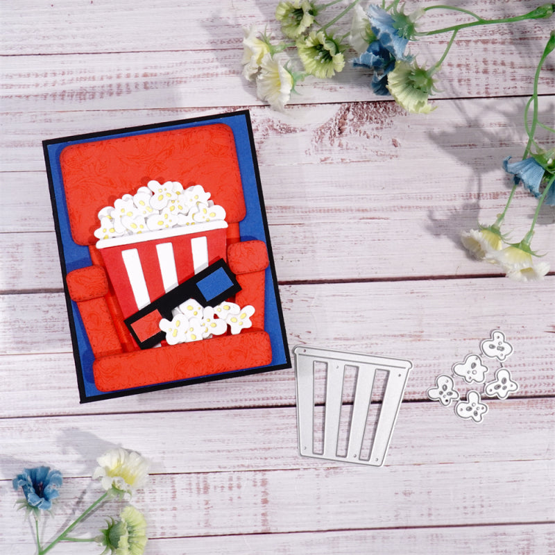 Inlovearts Popcorn Cutting Dies