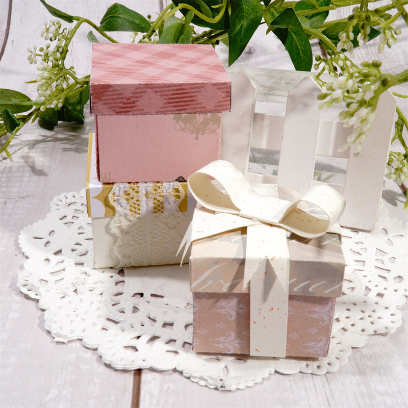 Inloveartshop Lidded Square Mini Box Cutting Dies
