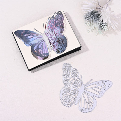 Inlovearts Asymmetric Butterfly Cutting Dies