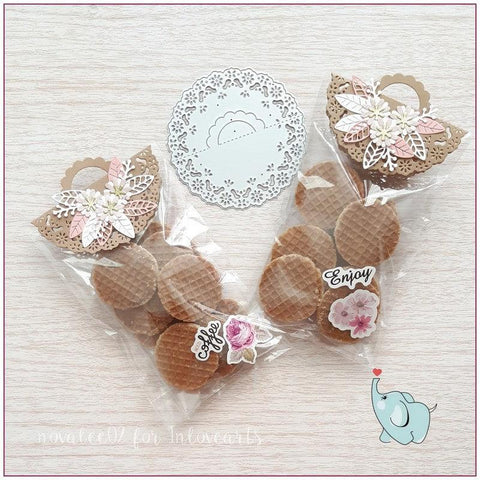 Inloveartshop Lace Bag Handle Boxes and Bags Cutting Dies