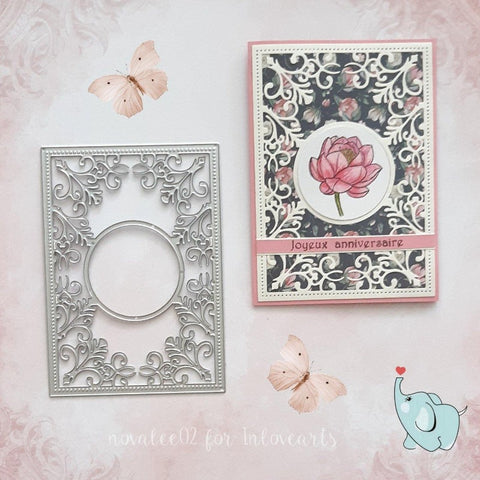 Inloveartshop Lace Frame Background Board Cutting Dies