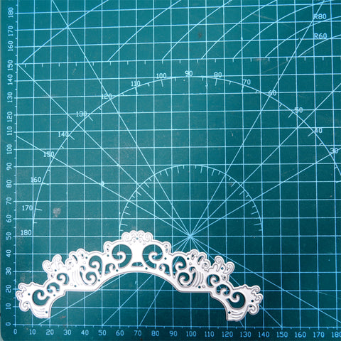 Inlovearts Lace Waves Border Decor Cutting Dies