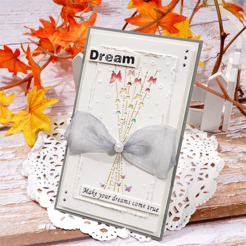 Inlovearts Butterfly Rays Cutting Dies
