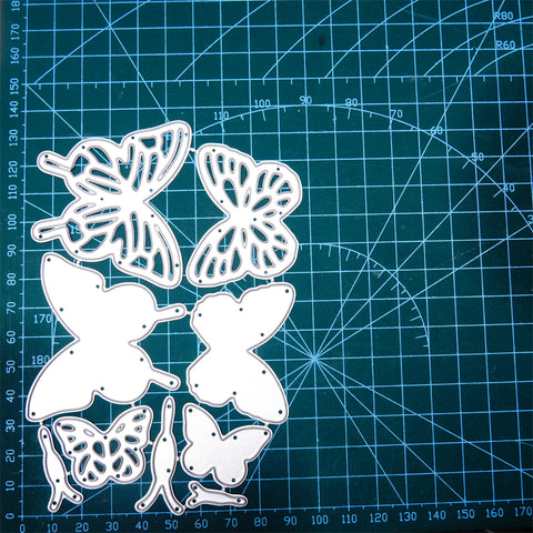 Inlovearts Creative Butterfly Combination Metal Cutting Dies