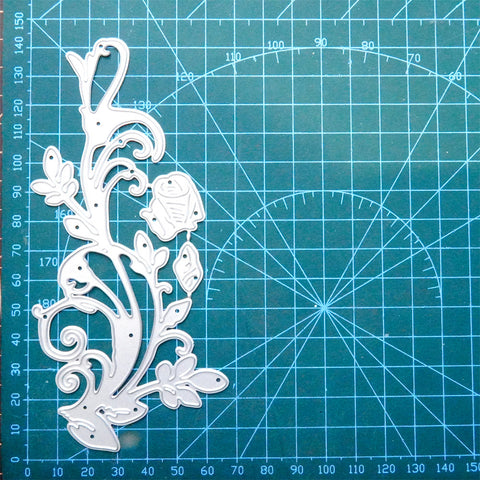 Inlovearts Thorny Rose Cutting Dies