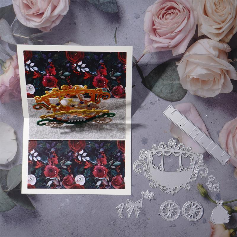 Inloveartshop Cinderella's Carriage Pop up Cutting Dies