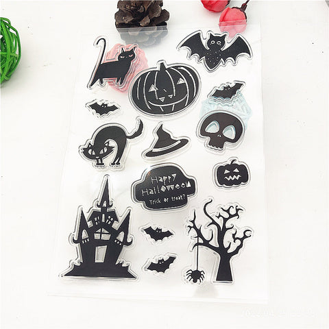 Inlovearts Happy Halloween Clear Stamps