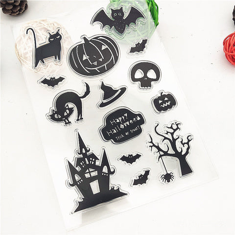 Inlovearts Happy Halloween Clear Stamps