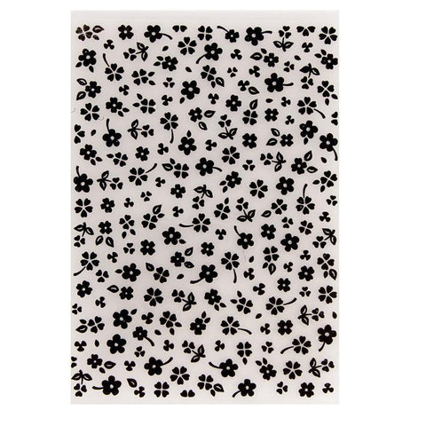 Inloveartshop DIY Little Flowers Plastic Scrapbooking Emboss Folders