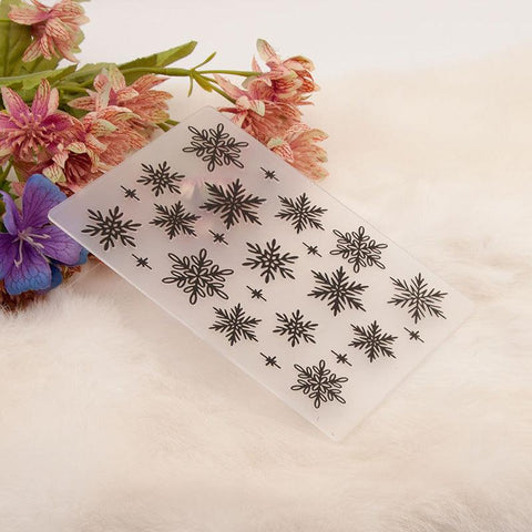 Inloveartshop Snowflakes Emboss Folder