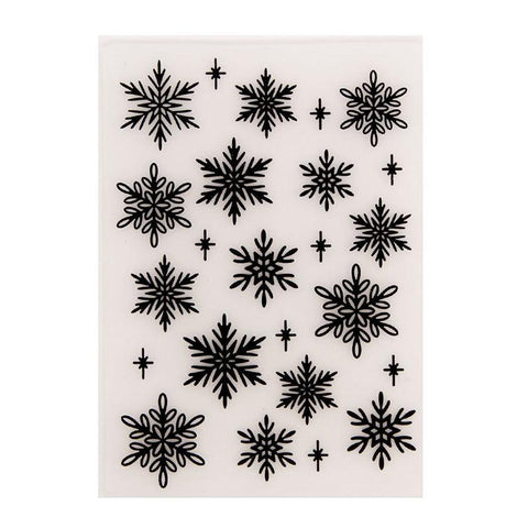 Inloveartshop Snowflakes Emboss Folder