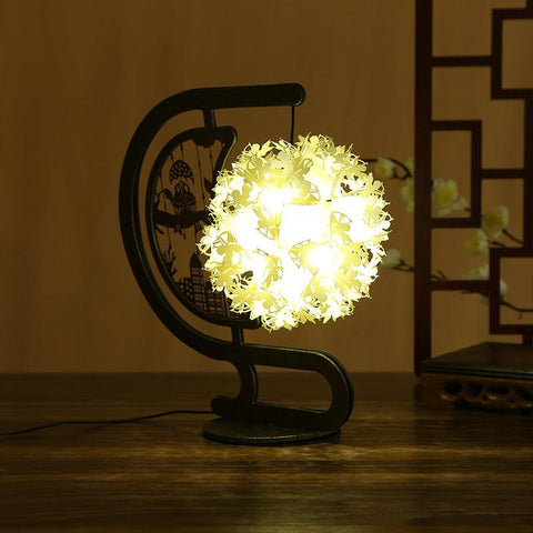3D Angel Flower Paper Carved Lamp Creative DIY Decoration Night Light Card