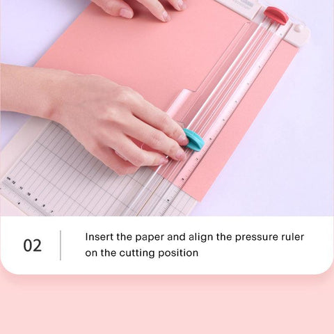 Inlovearts Multifunctional Straight Line Folding Paper Cutting Tool