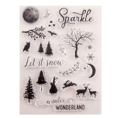 Inlovearts Winter Clear Stamps