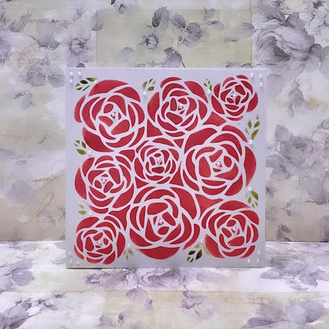 Rose Hollow Layering Stencils