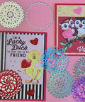Multi-layered Wavy Cute Flower Dies - Inlovearts