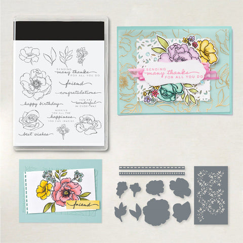 Inlovearts Dies with Stamps Set (25 Patterns)