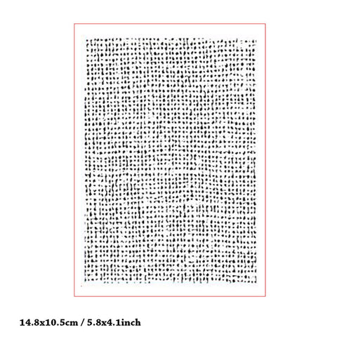 Inlovearts Dense Dots Pattern Plastic Embossing Folder