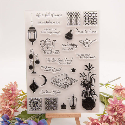 Inlovearts Home Decor Clear Stamps