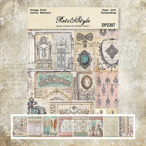 Inlovearts Extravagant Palaces Scrapbook & Cardstock Paper