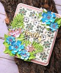 Windmill Pattern Background Dies - Inlovearts