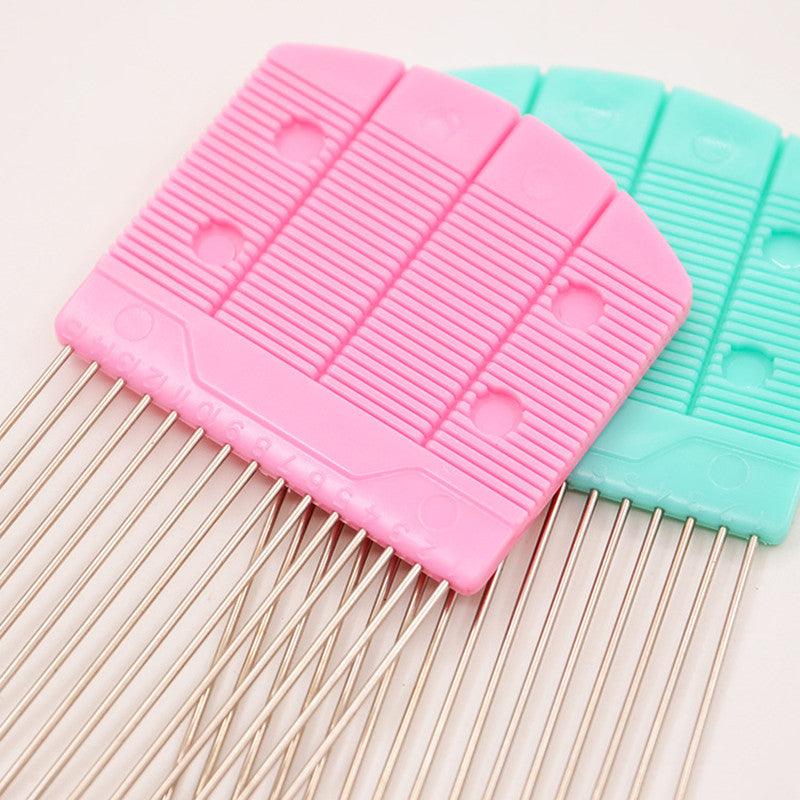 Pink & Green Paper Quilling Comb Paper Craft Tool
