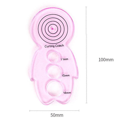 Cute Doll Shape Curling Coach Paper Quilling Tool