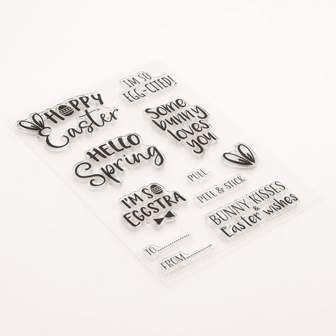 Inlovearts Easter Words Clear Stamps